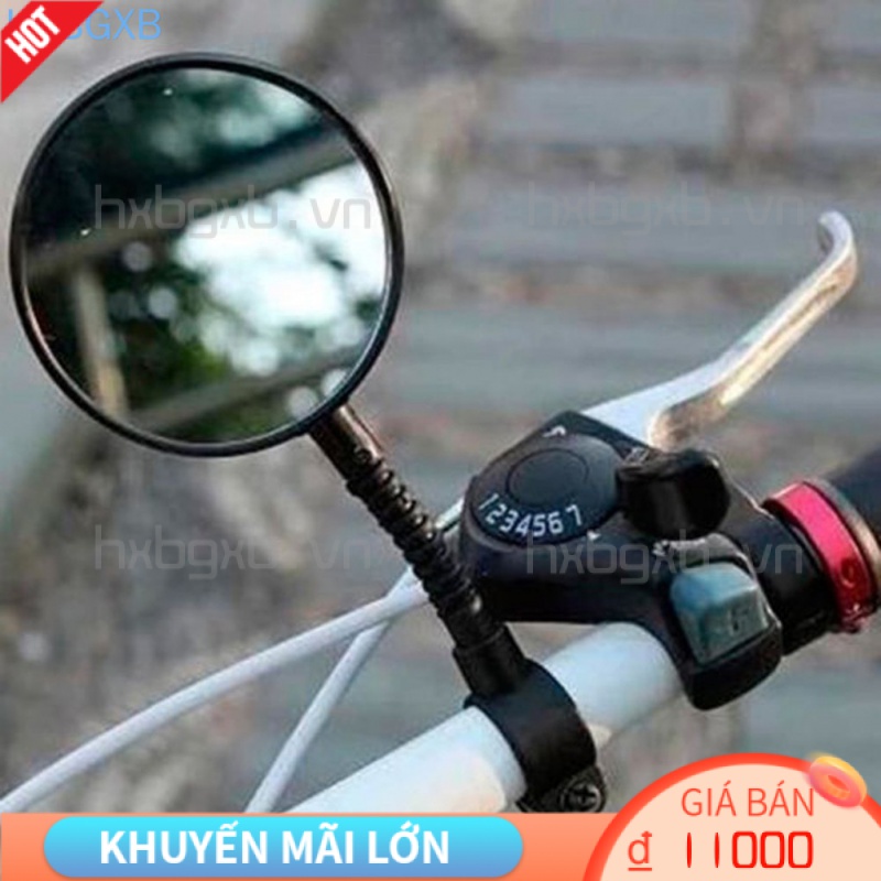 Gương chiếu hậu rời gắn tay cầm xe đạp
