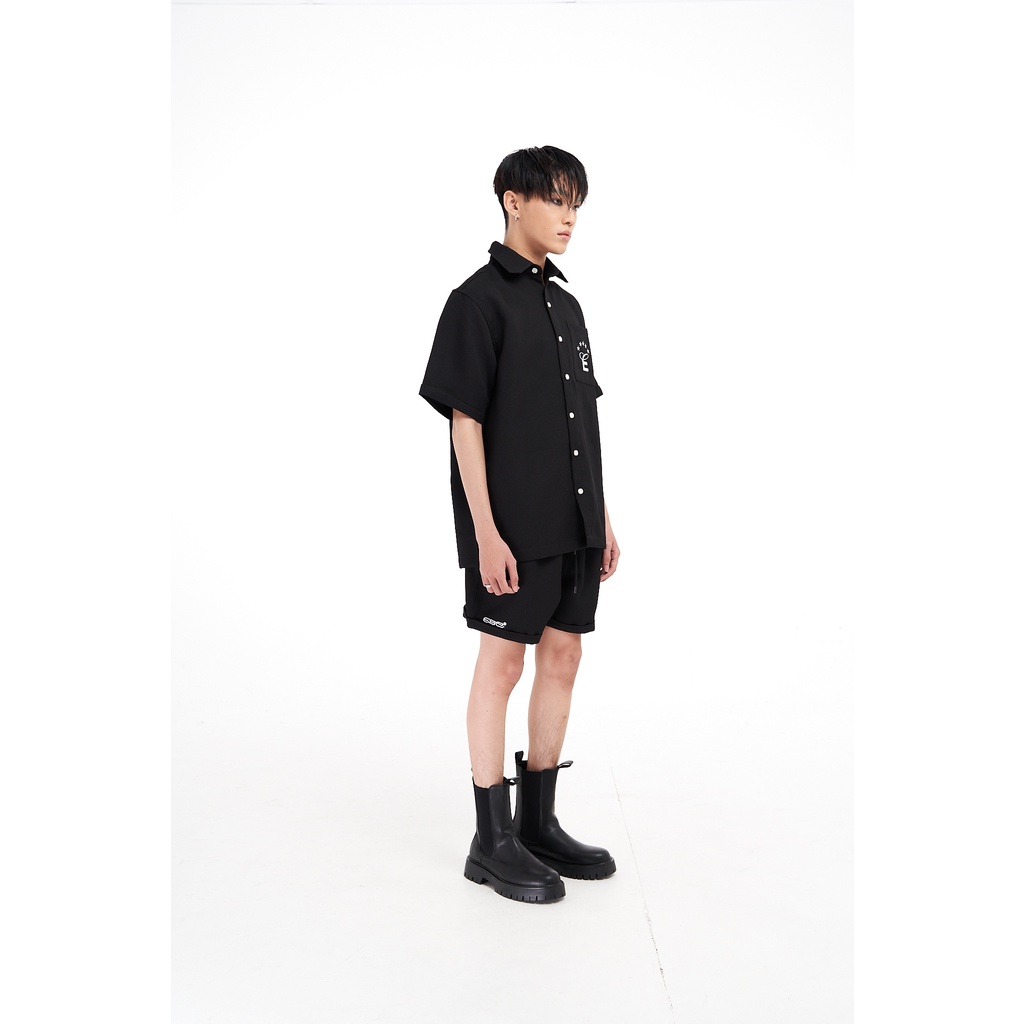 ÁO SƠ MI ĐEN - SS23 E1 BLACK SHIRT