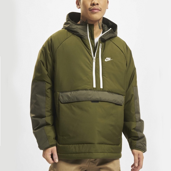 [ HÀNG CHÍNH HÃNG ] ÁO KHOÁC NIKE THRMA FIT LEGACY ANORAK JACKET - GREEN