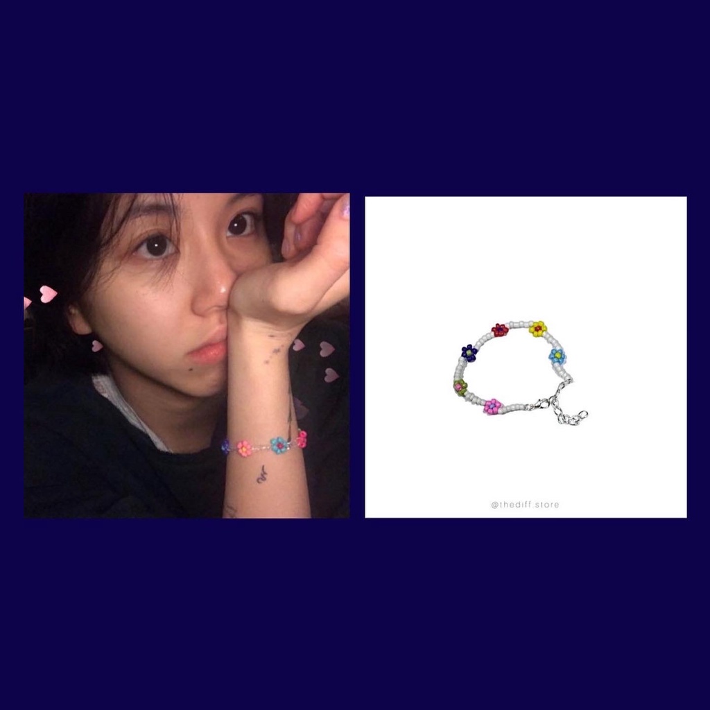 Vòng tay, lắc tay chuỗi hạt handmade cheap moment với Chaeyoung (Twice)