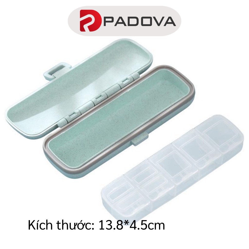 Hộp Đựng Thuốc Chia 7 Ngăn Tiện Lợi Mang Theo Khắp Nơi PADOVA 8853