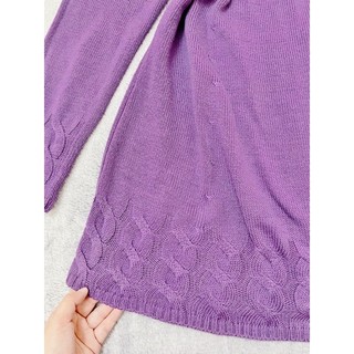 Đầm Len Cổ Lọ, Dáng Xoè, FREESIZE, 2hand