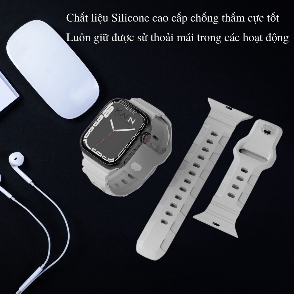 Dây Đeo Silicone Kai.N Sport Band Dành Cho Apple Watch Ultra / Apple Watch Series