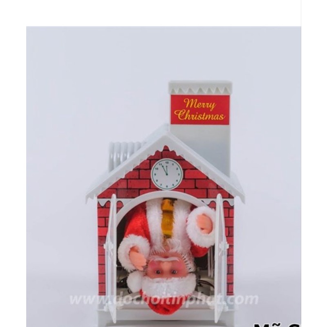 Ông già noen leo dây _Một món quà trang trí đáng yêu cho ngôi nhà