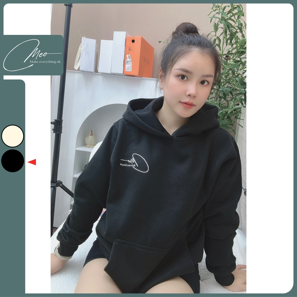 Áo Hoodie nữ nỉ bông cute | BigBuy360 - bigbuy360.vn
