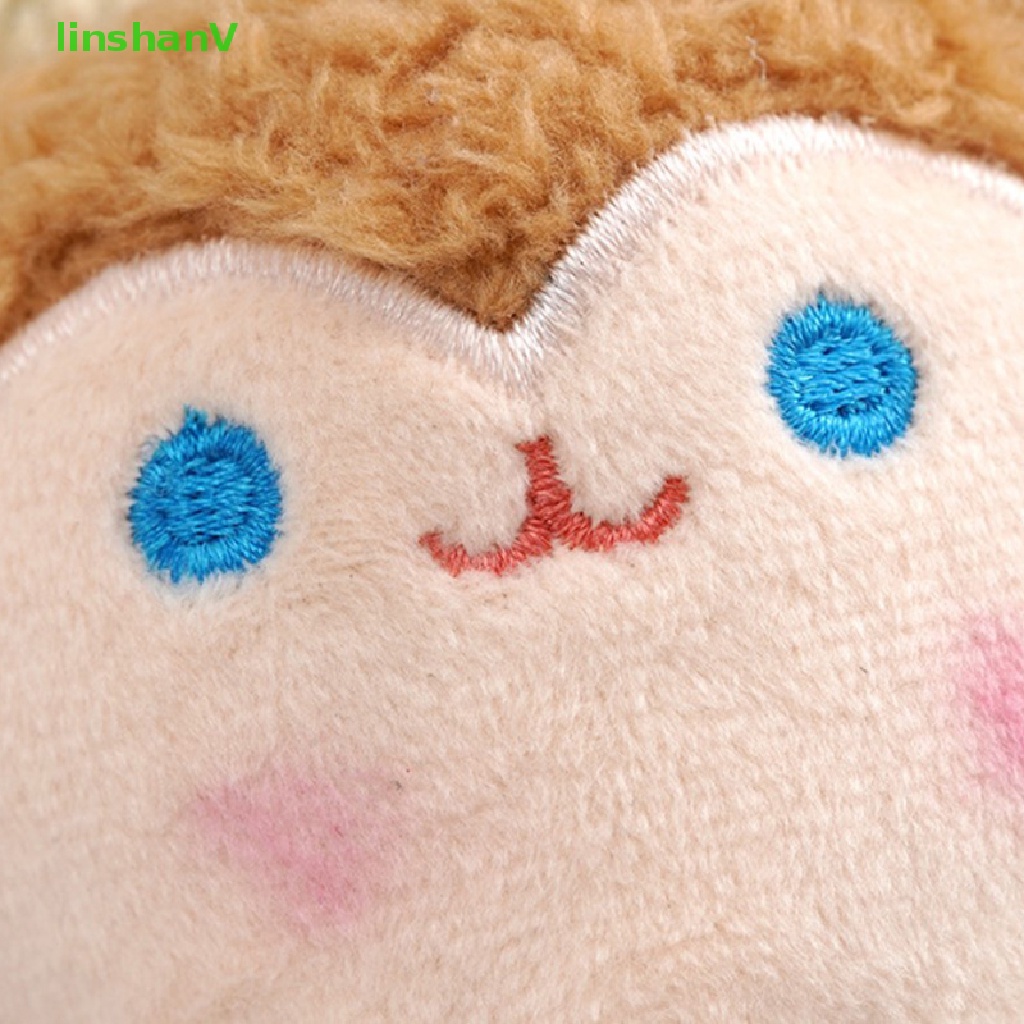 Móc Khóa Búp Bê Nhồi Bông Hình Khỉ / Cừu / Cún Con / Cún Con Dễ Thương Làm Quà Tặng Cho Cặp Đô