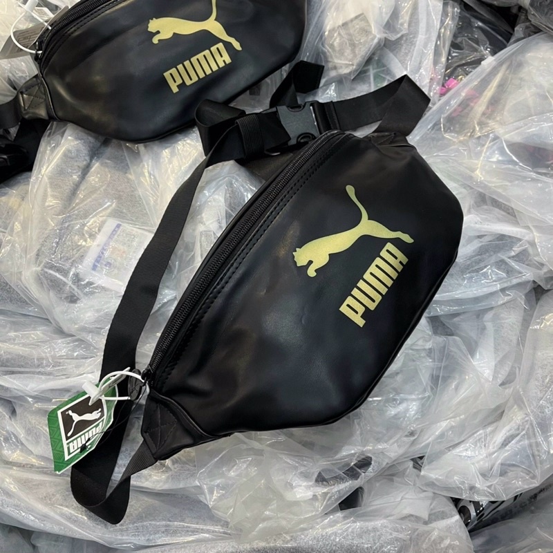 Túi đeo chéo bao tử nam nữ 2 ngăn xuất dư xịn