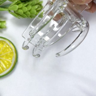 Kẹp tóc gấp tóc 3 răng 5 răng màu trắng - 35TRANG