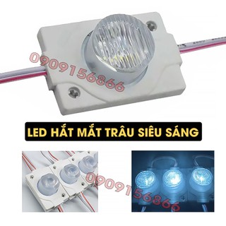 Đèn Led hắt, dây 20 bóng led rọi mắt trâu 12V 1.5W, chống nước, 2835