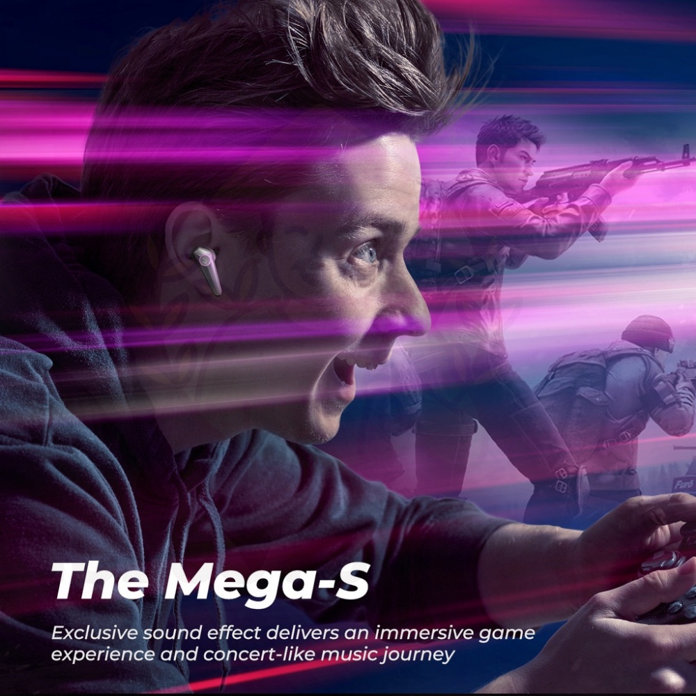 Tai Nghe Bluetooth True Wireless SoundPEATS CyberGear Bluetooth 5.3, Độ Trễ 45ms - Chính Hãng BH 12 Tháng