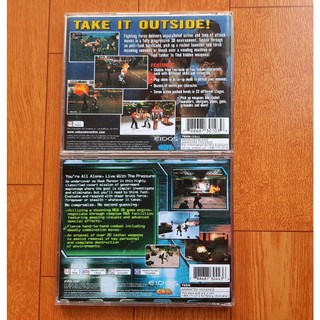 Game ps1 Fighting force 1+2 no brand