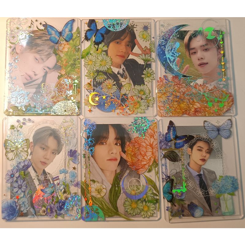 Miếng toploader deco/ decor trang trí sticker cho những tấm card thêm xinh lung linh style hàn quốc