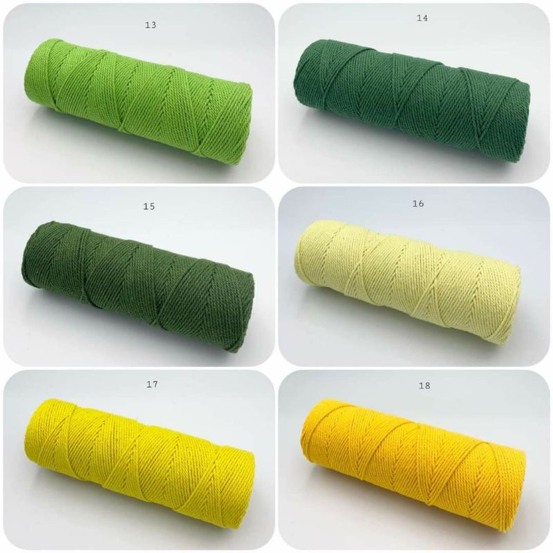 Sợi Cotton Thái Siêu Bền Móc Nón, Túi Vid..
