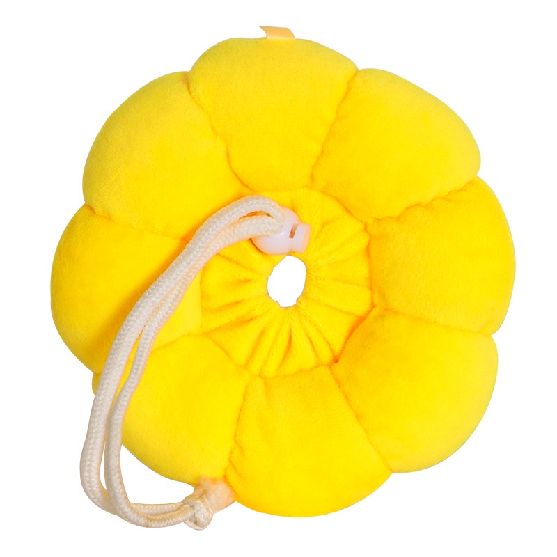 Vòng Đeo Cổ Chống Liếm Hình Hoa Hướng Dương Mềm Mại Dành Cho Thú Cưng 27Pets} XS / S / M / L