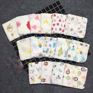 Set 10 Khăn Sữa Túi Lưới Mềm Mại Cho Bé
