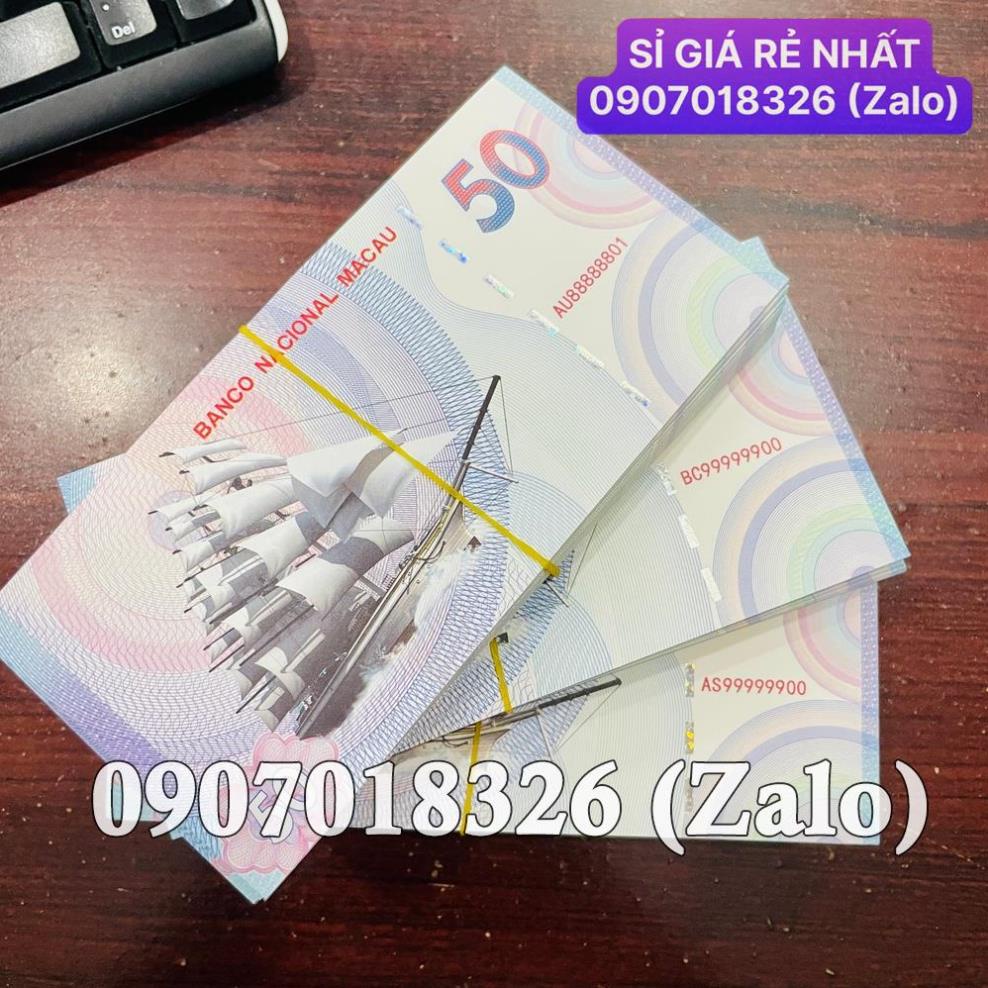 [HÓT] Sỉ 100 Tờ Thuận Buồm Xuôi Gió Macau Lưu Niệm Bảo An Cực Đẹp , Giá Sỉ