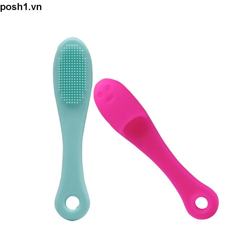 💌Bàn chải mũi silicon Rửa mặt Làm sạch lỗ chân lông Mụn đầu đen