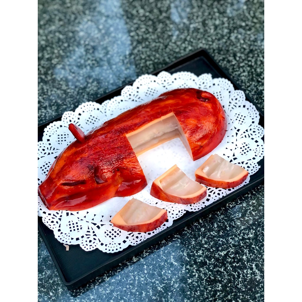 Khuôn nhựa hình HEO QUAY đổ rau câu, xôi vía thần tài, ông công ông táo, khai trương