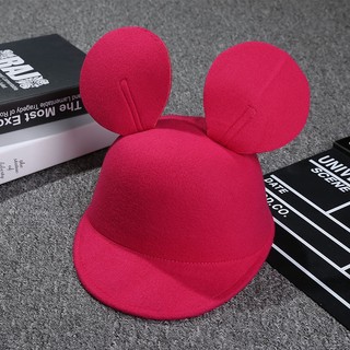 Mũ Len Chuột Mickey Cho Mẹ Và Bé
