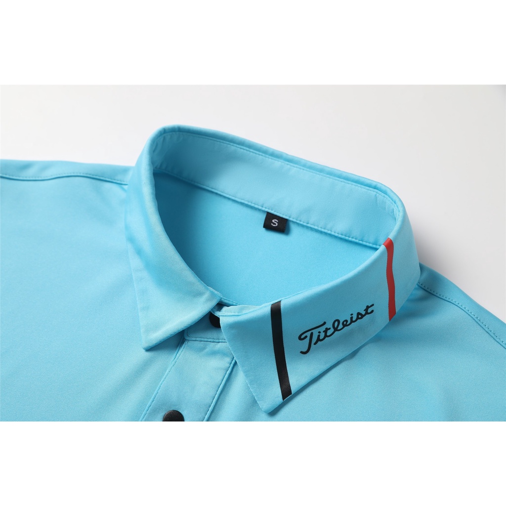 Áo Thun Đánh Golf Tay Dài Thoáng Khí Phong Cách Hàn Quốc Thời Trang Thu Đông Mới Cho Nam 2258