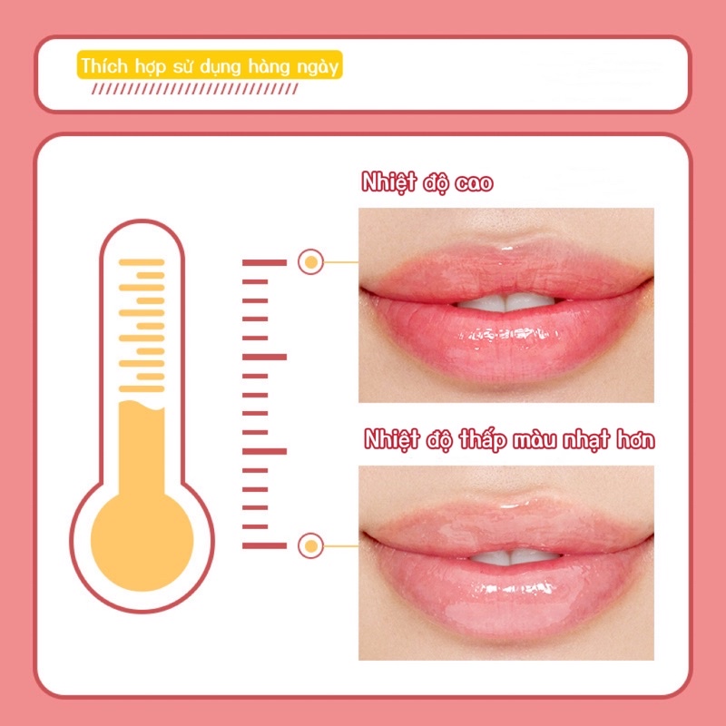 Dưỡng môi SHE LOVES phô mai kèm cọ môi