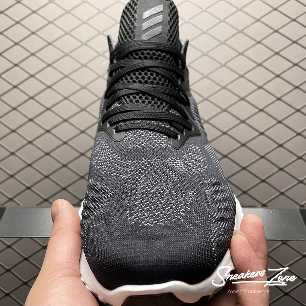 Giày thể thao sneaker nam nữ Alphabounce Beyond 2018 Black white đen đế trắng
