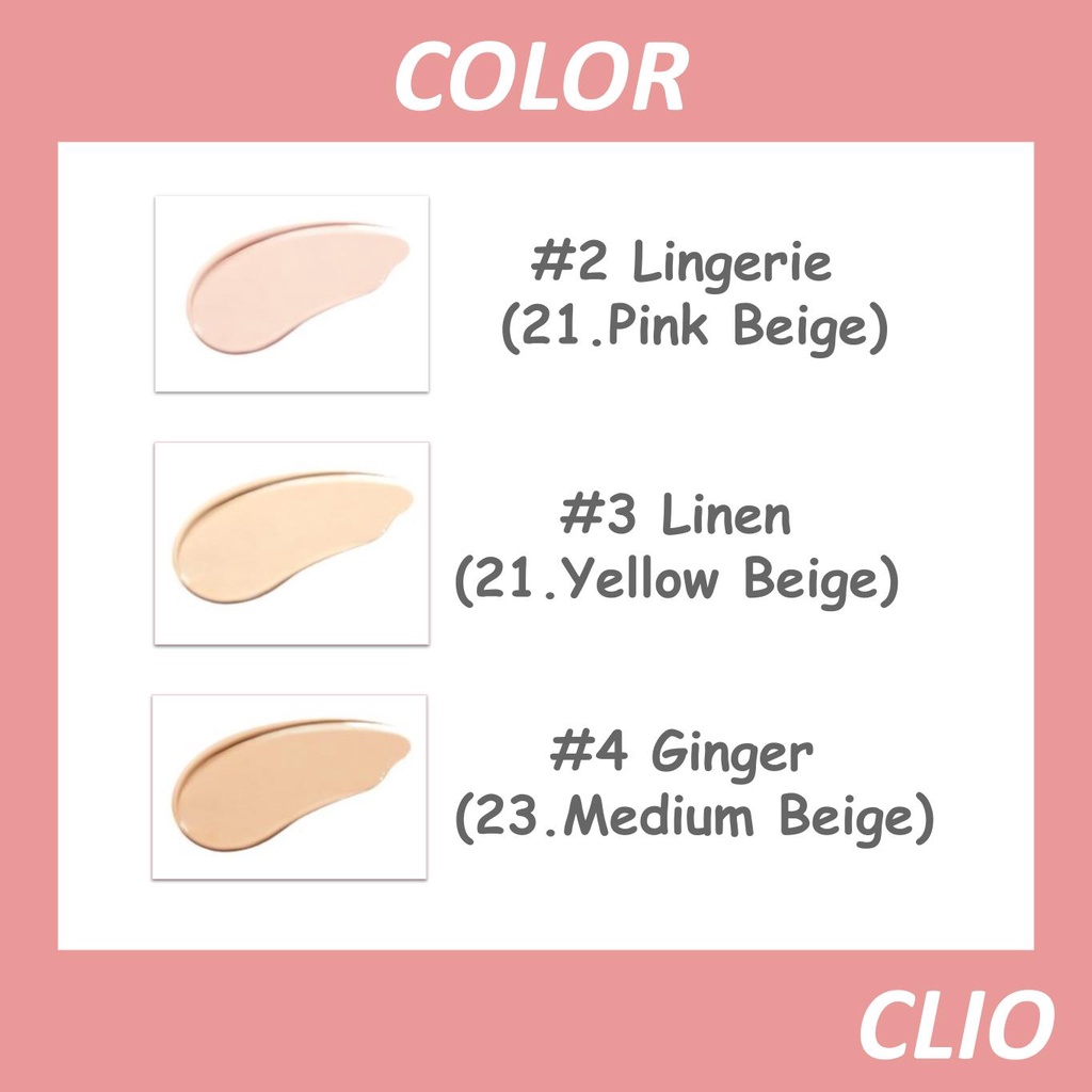 Phấn phủ phát sáng CLIO 15gx2 cao cấp