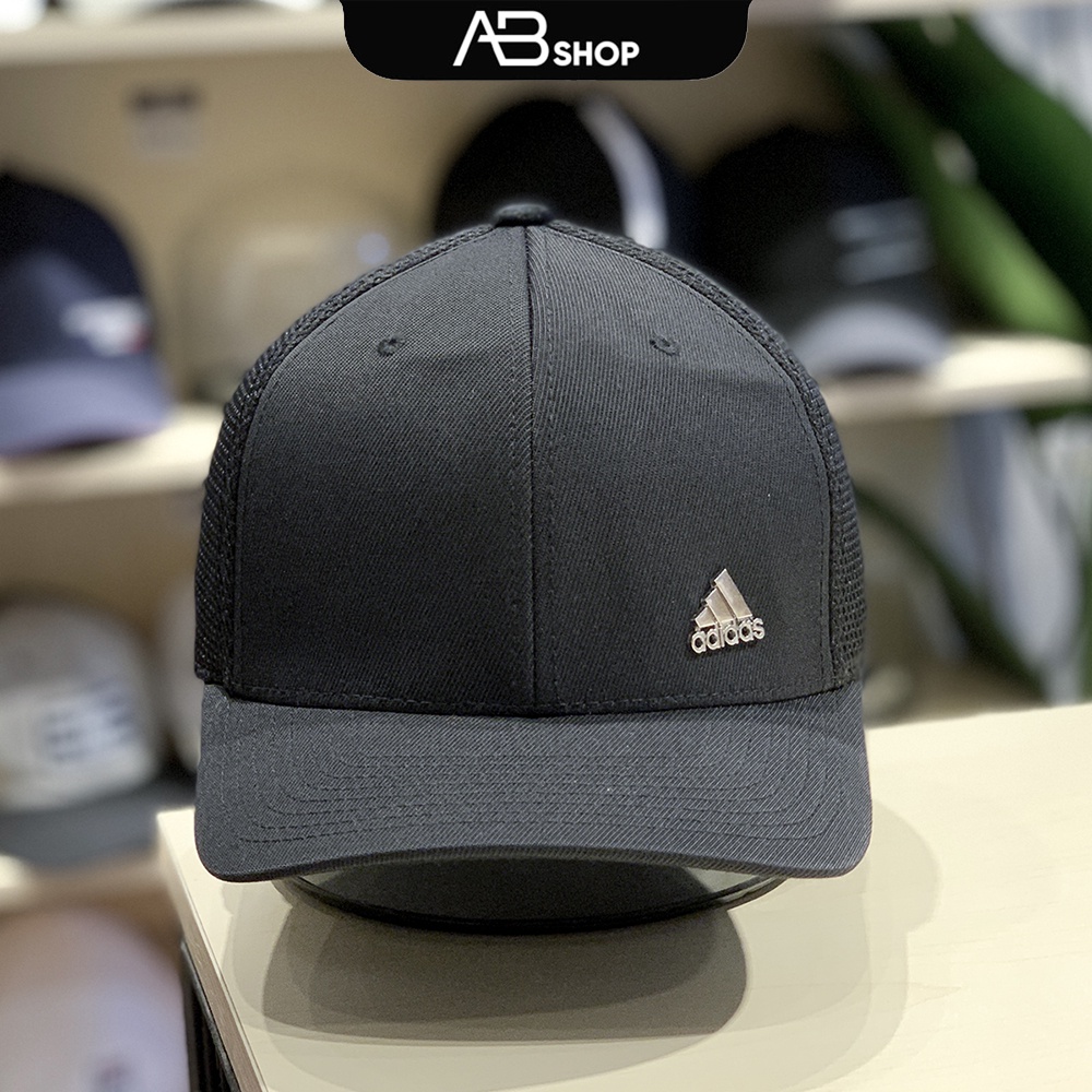 Mũ Lưỡi Trai Adidas Logo Inox Mini Bít Đuôi 2 màu