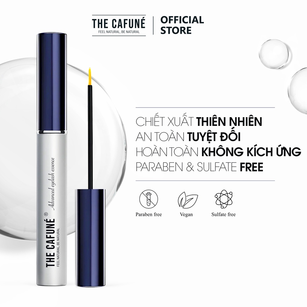 Tinh Chất Dưỡng Mi The Cafuné Giúp Mi Dài Dày Tự Nhiên, Không Gây Thâm Mắt 5ml