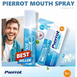 Nước Xịt Thơm Miệng Diệt Khuẩn Pierrot 10ml