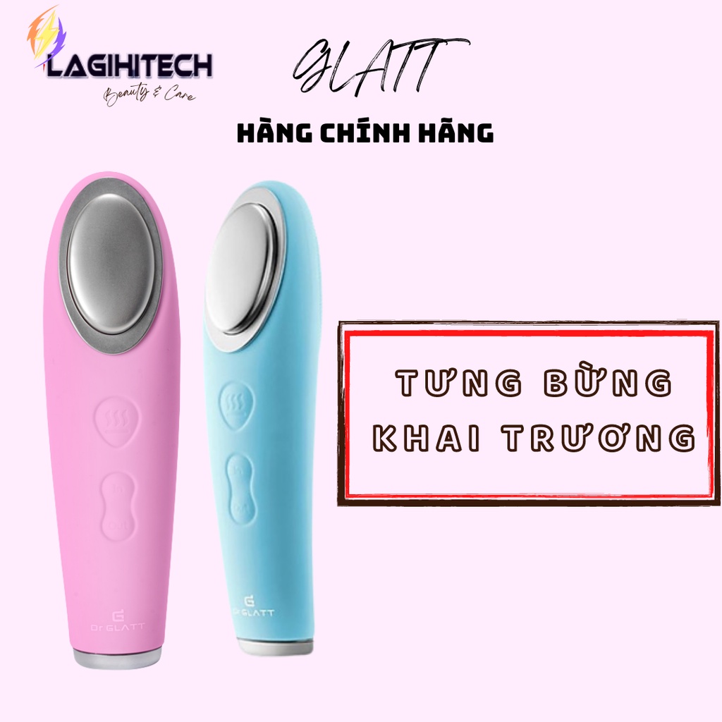 Máy rửa mặt và đẩy tinh chất Dr Glatt DUA FIT PRO - Hàng Chính Hãng Bảo hành 1 năm