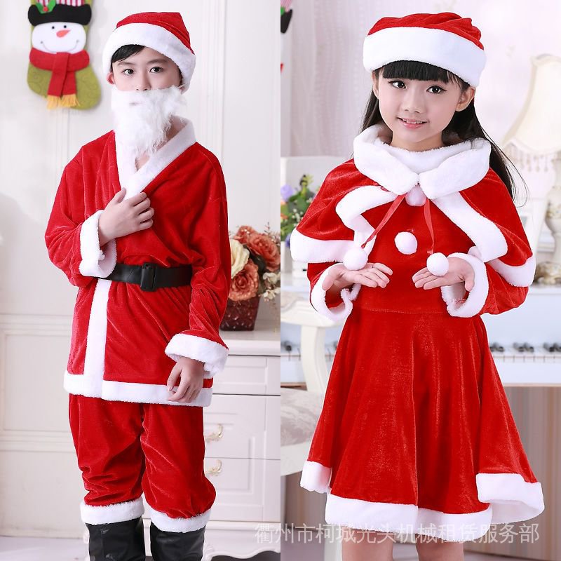 Áo Choàng Hóa Trang Ông Già Noel Thời Trang Giáng Sinh Cho Bé