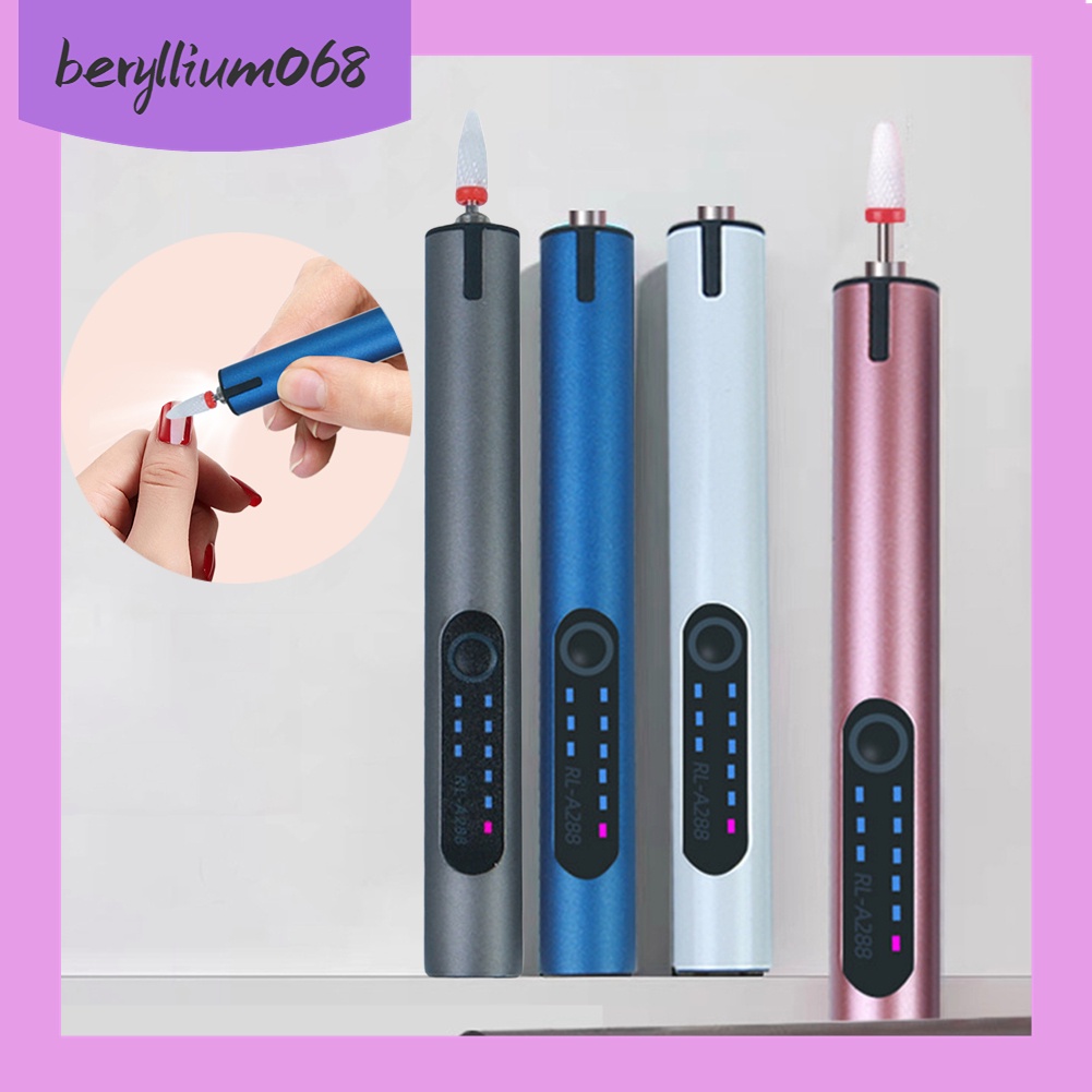 Máy Dũa Móng Tay - Máy Mài Móng Cầm Tay Dùng Cho Người Lớn và Trẻ em - có thể sạc lại - Beryllium068