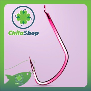 LƯỠI CÂU TITAN HỒNG - RĂNG SÓI - KHÔNG NGẠNH