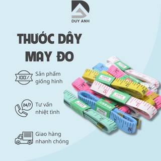 Thước Dây Đo 3 Vòng 150cm, Thước Dây May Đồ 1.5m