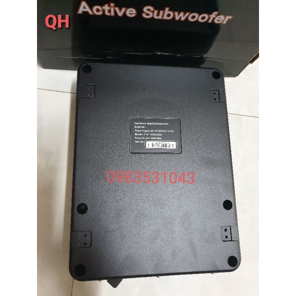 Lao trầm gầm ghế ô tô 10inchs
