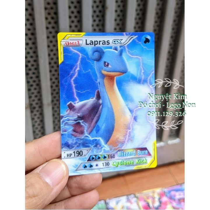 1 Pack Thẻ Bài Pokemon Loại Thường, Vip, Thẻ 3D, Hộp Giấy, Ngẫu Nhiên Đẹp Cực Chất- Đọc Kỹ Mô Tả