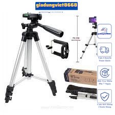 Bộ 1 Tripod TF-3110 kèm 1 Kẹp điện thoại và 1 Remote (Tặng Giá Đỡ Bạch Tuộc Đa Năng)- Bộ chụp ảnh tripod đa năng
