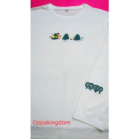 Áo thun dài tay giống Suga In the soop