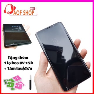 Kính Cường Lực Full Keo UV Dành Cho S8/S8plus/S9/S9plus,Note8,Note9/Note10/Note10plus/S10/S10plus