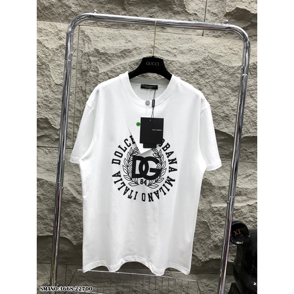 Áo Thun DG Nam In Logo Chữ Siêu Đẹp - Áo Phông GC Nam DG In Nhiệt Cao Cấp