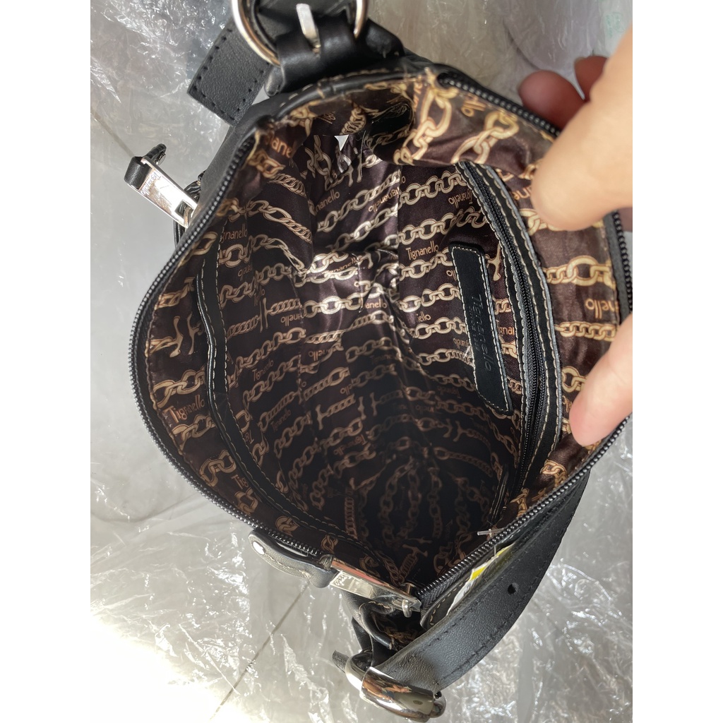 Túi si đeo vai da thật hiệu Tignanello Mỹ