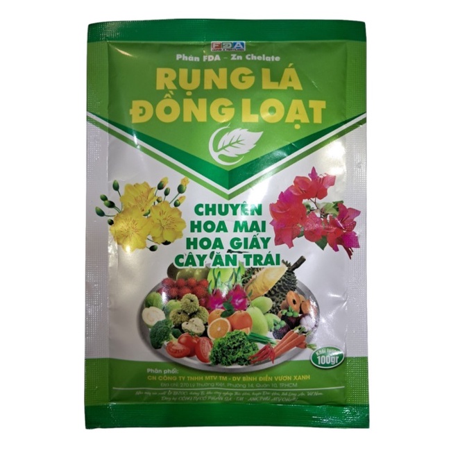 Phân giúp Rụng lá hoa Mai - hoa Giấy - Cây ăn trái ra hoa đồng loạt và đẹp | Vạn Tín Store