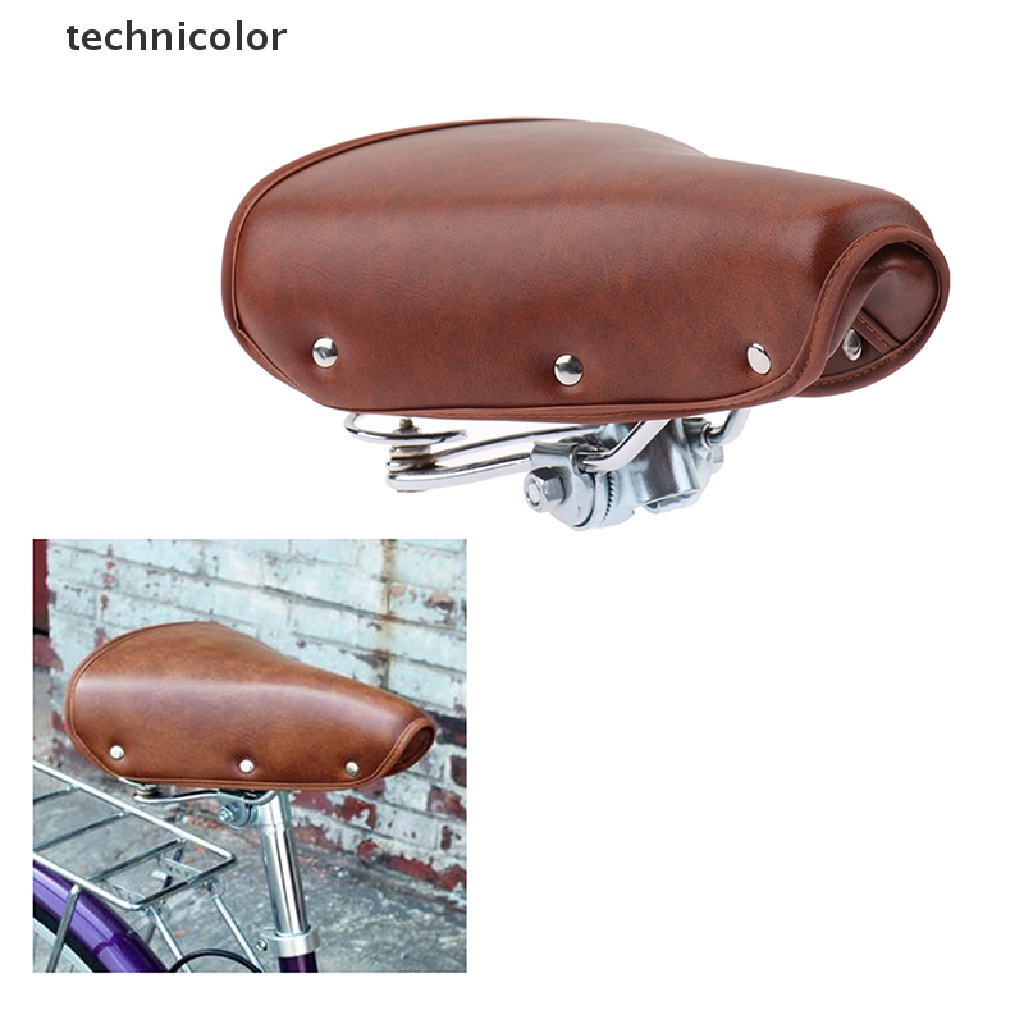 Yên Xe Đạp Bằng Da PU Thoải Mái Phong Cách Retro