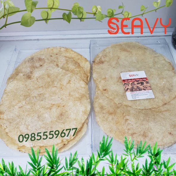 🐟 Cá bò da tròn tẩm gia vị ăn liền, cá sơn thóc tròn, gói 220 gram, Đặc sản Nha Trang - Seavy 🐟