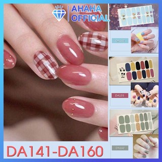 Nail Wraps Set Dán móng tay 14 miếng nhiều mẫu DA141-160