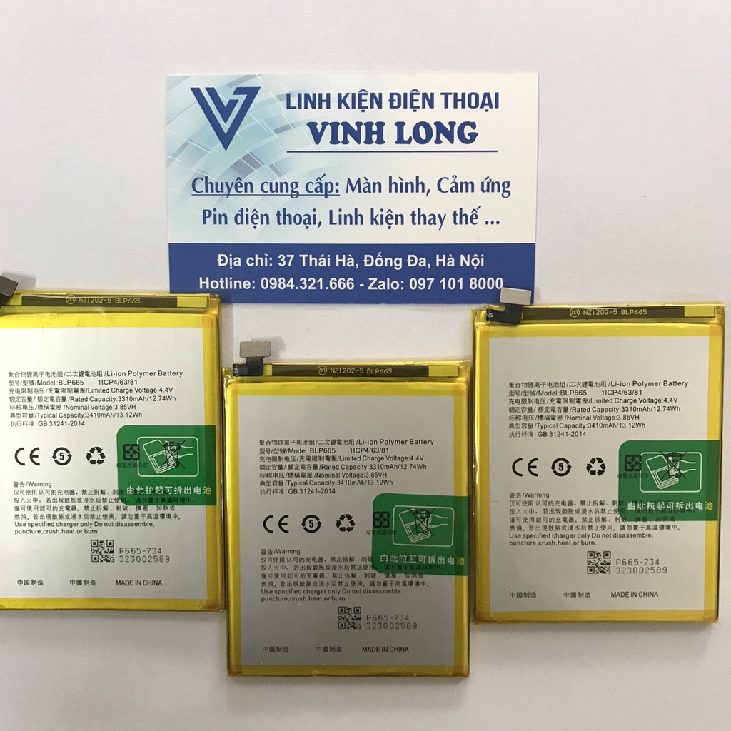 Pin zin công ty Oppo F7 Youth  - 3310, 3410 mAh