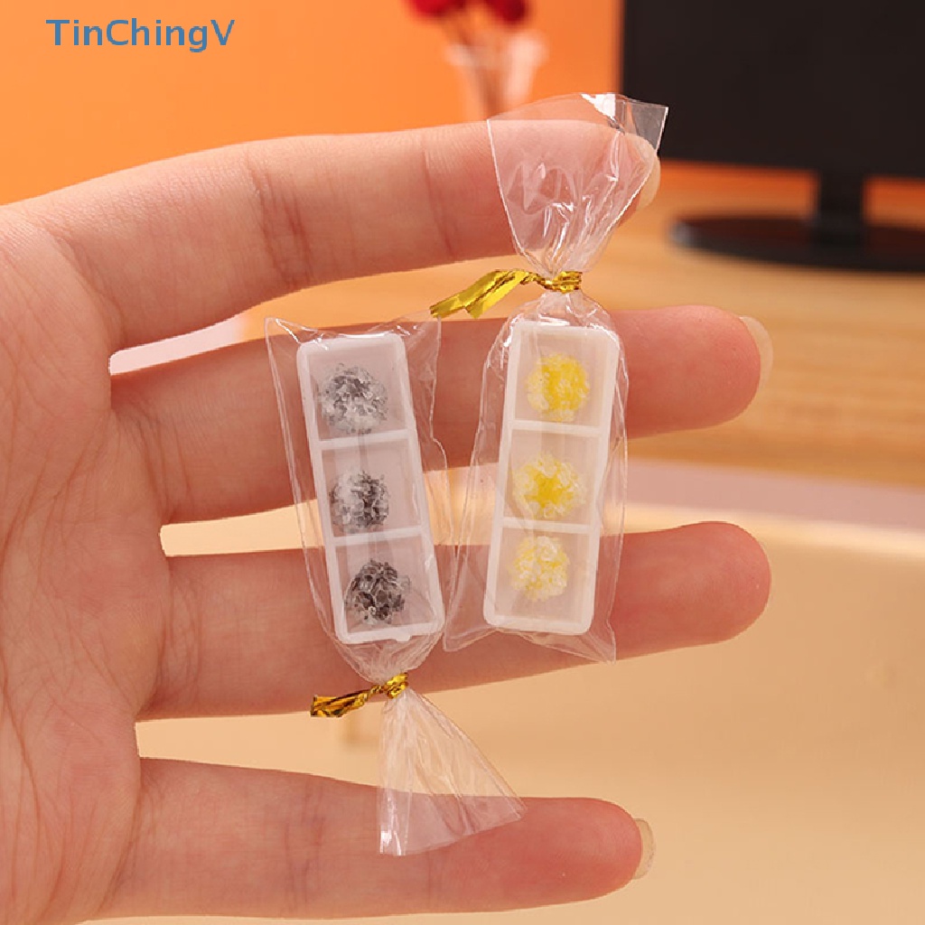 [TinChingV] Set 10 Mô Hình Kẹo / Trái Cây / Kẹo / Bánh Ngọt Màu Sắc Trang Trí Nhà Búp Bê Thu Nhỏ