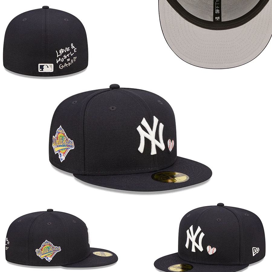 Mũ Lưỡi Trai Thêu Chữ Brooklyn 59Fifty 8W5F Chất Lượng Cao