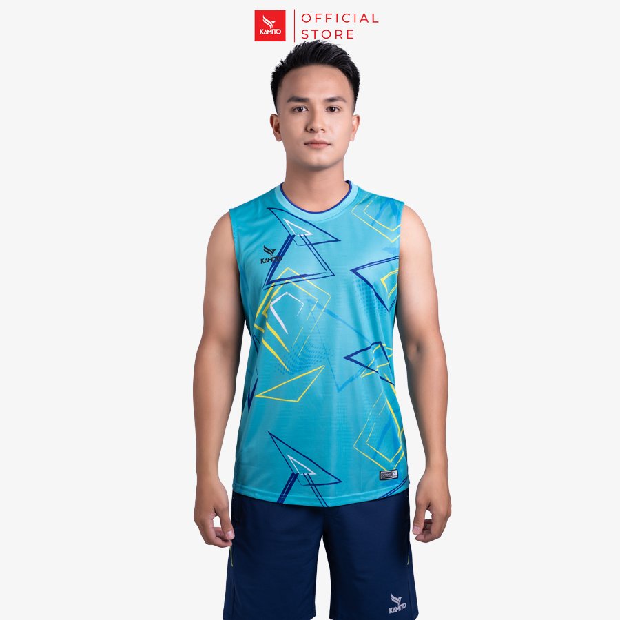 Áo T-Shirt Ba Lỗ Nam Flash Light Kamito Chính Hãng, Áo Thể Thao Công Nghệ Moisture-Wicking Thấm Hút Mồ Hôi Cực Tốt